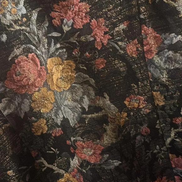 Miss Elliette vintage black floral blazer - Picture 10 of 12